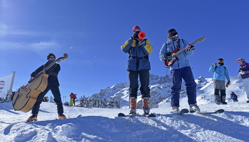 The Flying Frenchies Band Serre Chevalier