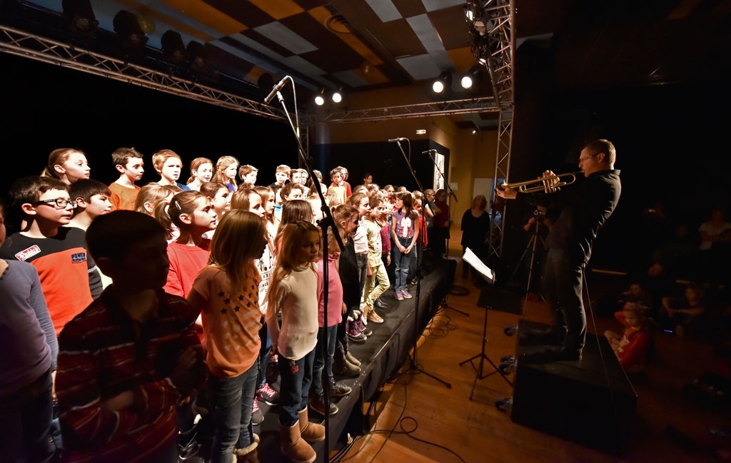 Les écoliers chantent le Jazz